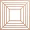 Ekena Millwork Raven Wood Fretwork Pierced Ceiling Medallion, Cherry, 16"OD x 5 7/8"ID x 1/4"T CMWP16X16X0250RACH - alternate 1